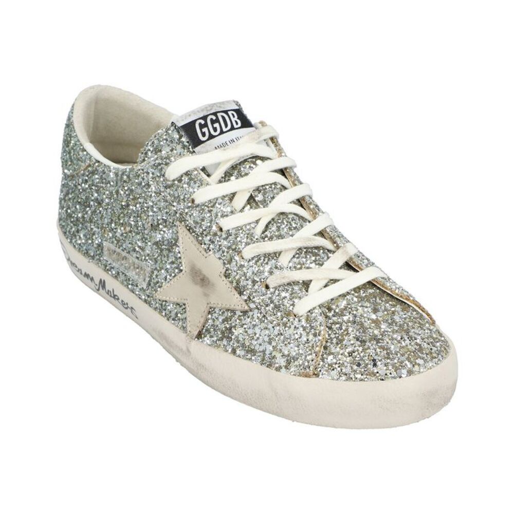 Golden Goose Superstar Sneaker, Silver